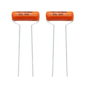 B00ms7gaxe Cornell-dubilier Pair 2x - .022 Uf/400 V Orange Drop Capacitors