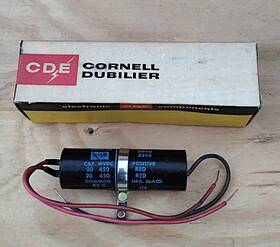 Cornell Dubilier Bbrd2245 20 Mfd 450v Audiophile Hi -fi Capacitor Nib