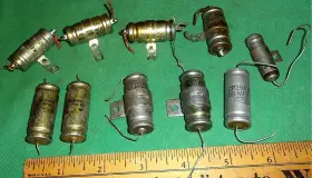 Cp29a1ef503k Cornell Dubilier 9 .05 Uf 600vdc Audio Tone Sealed Capacitors Test Ok Hi Fi