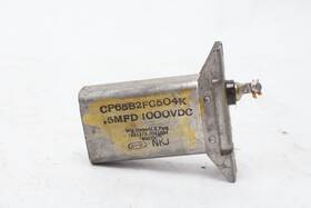 Cornell Dubilier Cp65b2fg504k Oil Capacitor .5 Mfd 1000vdc Vintage