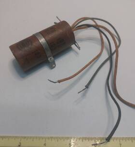 Cornell Dubilier Ex588 1 Dubillier Capacitor 2x 8mfd 450 Vdc New Old Stock Made In Usa