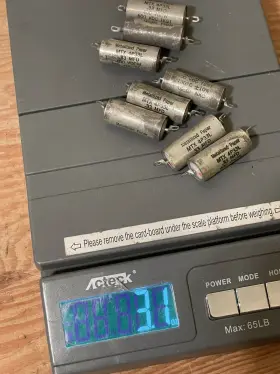Mtx-4p33l Cornell Dubilier Vintage Big Lot Cde Mtx Metallized Paper Capacitors 0.33 Uf 400v Nos Audio