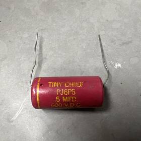 Cornell Dubilier Pj-6p5 Tiny Chief .5 Uf 600v Guitar Amp Capacitors- New
