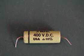 Cornell Dubilier Pm-4p1 Green .1 Uf 400 Vdc Audio Tone Amplifier Capacitor Tested
