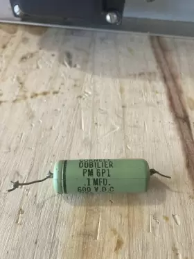 Pm-6p1 Cornell Dubilier Vintage Greenie .1 Uf 600v Guitar Amp Capacitor Guaranteed