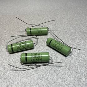 Cornell Dubilier Pm-6s68 4 Nos Pm6s68 Capacitor .068 Mfd 600 V.d.c Vintage