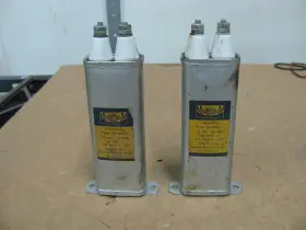 Td-15020 Cornell Dubilier Two Transmitter Capacitors Unused Untested