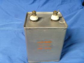 Cornell Dubilier Tjl-15100 High Voltage Oil Filled Capacitor 10uf 1500 Volt