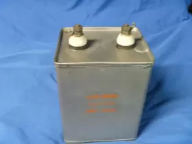 Tjl-15100 Cornell Dubilier High Voltage Oil Filled Capacitor 10uf 1500 Volt
