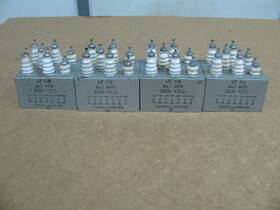 Cornell Dubilier Ut116 Four 6 X .1 Mfd 2000vdc Multisection Capacitors