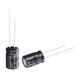 Duefixing 693974329743 100uf 50v 8x12mm Electrolytic Capacitor Aluminum Capacitors 50pcs