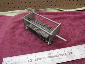 E.f. Johnson 2108-404 Vintage 108-404 Air Gap Variable Capacitor Ham Amplifier/tuner 25-250 Pf