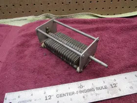 2108-404 E.f. Johnson Vintage 108-404 Air Gap Variable Capacitor Ham Amplifier/tuner 25-250 Pf