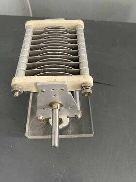 E. F. Johnson Co. 154-13 E. F. Co. Vintage Variable Capacitor Radio Component Model