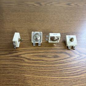 Electromotive 308-m Vintage Mica Compression Trimmer Capacitors Lot Of 4