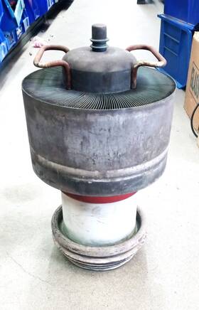 Elmac 4cx35000 Transmitting Tube - Used Collectors Item
