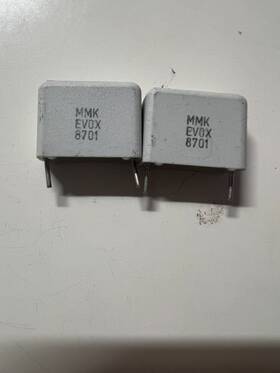 Evox .33j250 40pcs Of Mmk 330nf/0.33uf/250v Hi-end Audio Capacitor