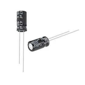 105c Fipux 601968423476 47uf 50v Capacitor Aluminum Electrolytic Capacitors High Temp 50pack