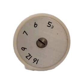Fuji Vc Pvc-105 Co Ltd Tuning Capacitor Plastic Dial Very Good