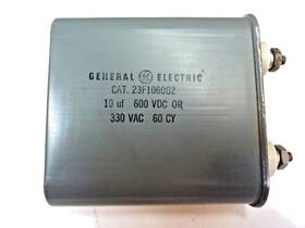 Ge 23f1060g2 Vintage General Electric 10uf 600 Vdc Oil Capacitor Cat