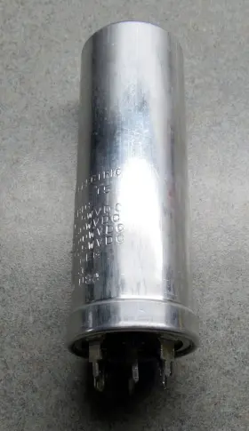 7bb140108-15 Ge Vintage Nos Electrolytic Capacitor 250/100/80/100 Uf 175/330/300/175 V