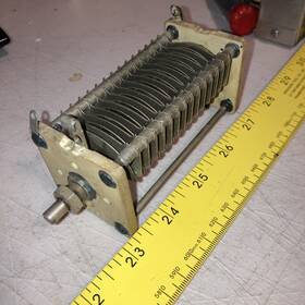 Ge M-7946836-2 1 Air Variable Capacitor Ham Radio Amateur Amp Parts Used