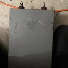 K68400 Ge Samgamo Large Hv Capacitors 4 And 8 Mfd 5000 Wv Dc Oil Filled