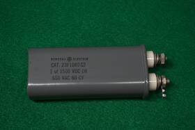 General Electric 23f1080 G2 Ge 1.0 Uf 1500 Vdc 660 Vac Oil Can Filter Nos Non-polarized Capacitor Tested