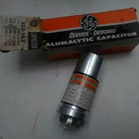 Xc4-10.2 General Electric 1 Nos/nib Ge 2 Mfd 350v 80 250v 100/25 25v Can Style Capacitor New