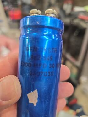 General Instruments 982-581 Nos Vintage Capacitor #982-549 30vdc #2407030