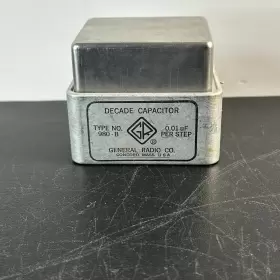 980-b General Radio Co Decade Capacitor Type No