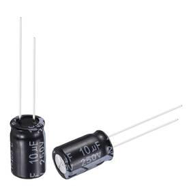 Gryfton 632702042516 10uf 250v Capacitor Aluminum Electrolytic Capacitors 105c High Temp 50pcs