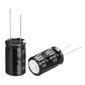 Gryfton 679134303679 10000uf 16v 16x30mm Electrolytic Capacitor Radial Leads Aluminum Capacitors 5pcs