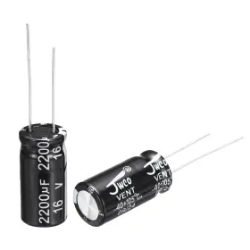 Gryfton 679134303938 2200uf 16v 10x20mm Electrolytic Capacitor Radial Leads Aluminum Capacitors 15pcs