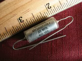Xrfs462f103j Gudeman .01uf 600vdc Paper-in-oil Type Pio Tube/gibson/les Paul Xrfs Capacitor