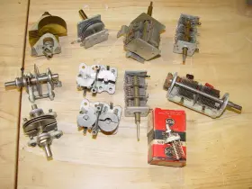 167-427 Hammarlund Lot Of 11 Air Variable Capacitors Some Hammerlund Nos Ham Radio