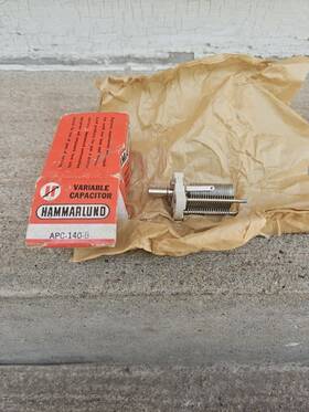 Hammarlund Apc-140-b Vintage Nos Variable Capacitor Ham Radio Test Equipment