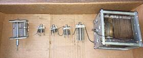 Hammarlund Mapc-25 6 Variable Capacitors - 2 50 1 Chc-482435 And Larger