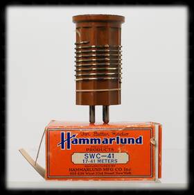 Hammarlund Swc-41 17 41 Meter Range Nos Original Box Vintage Shortwave Compo
