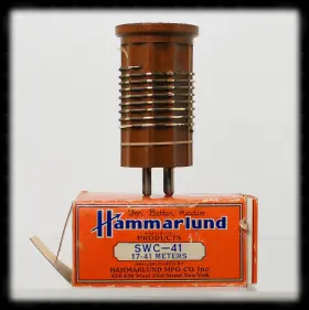 Swc-41 Hammarlund 17 41 Meter Range Nos Original Box Vintage Shortwave Compo