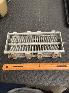 Tcd-320-bsw Hammarlund Variable Air Capacitor 33-330pf Each Section