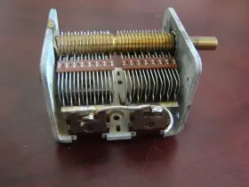 Dx-60b Heathkit 26-102 Heath Variable Tuning Capacitor - 2 Section 10-70 Pf
