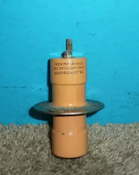 Spft1202mh Hec Feed Thru Ceramic Capacitor 2000pf 10kv Nos