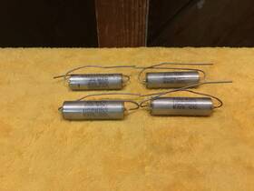 Hopkins Cq5a1 Vintage Pio Capacitors. Four 4 .22 F 200v Tested Uk Audio Tube Amp