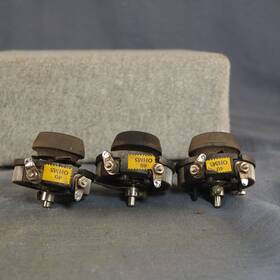 Howard Radio 40-ohms Three Matching 1920s Rheostat Tested 40 Ohms With Off At End