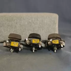 Howard Radio 40-ohms Three Matching 1920s Rheostat Tested 40 Ohms With Off At End