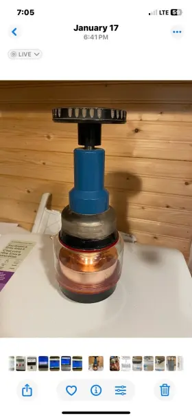 391-13-0021 Jennings Vacuum Variable 50-1000pf At 10 000 Volts