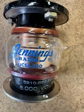 Ucsl-250 Jennings 4-250 Vacuum Variable Capacitor - Nos