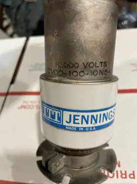 Cvdd-100-10 Jennings Vacuum Variable 10-100 Pf 10 000 Volts Tested Good