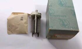 Johnson 100j12 E F Variable Capacitor Ceramic Vintage New Cat. 157-6
